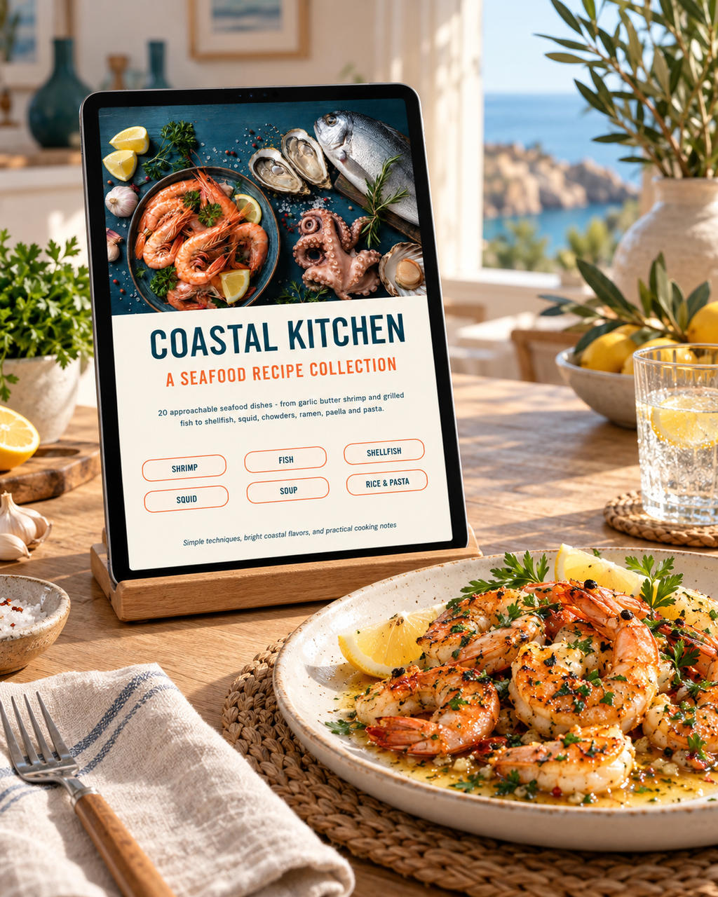 Coastal Kitchen | 20 Seafood Recipes PDF Cookbook
